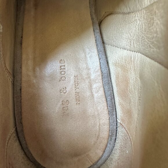 Rag & Bone Taupe Suede Shoes - Picture 10 of 12